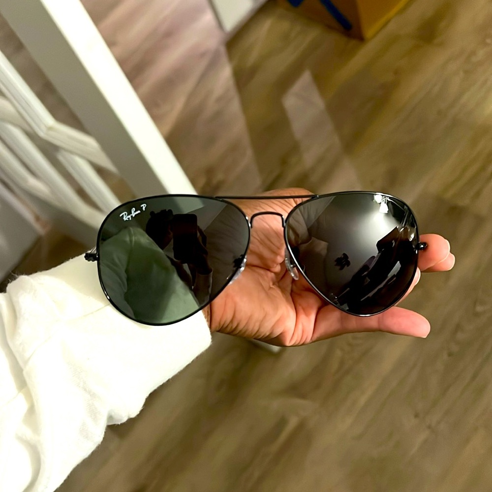 New Ray Ban RB 3025 Aviator Large Metal Sunglasses - Medium - 58mm made in Italy